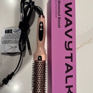 Pink Ionic Thermal Hair Brush